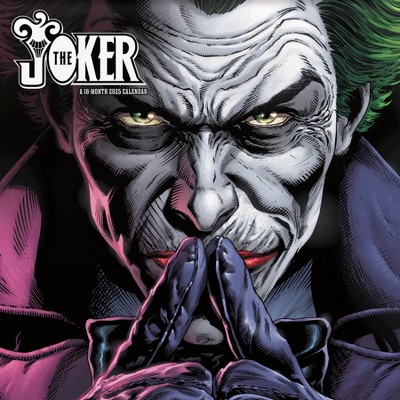 Trends International 2025 Joker Wall Calendar: Monthly Art, 12x12 Inches, Saddle Stitch Binding, All Ages, Multicolored