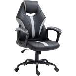 Vinsetto Racing Style Gaming Chair Ergonomic High Back Computer Office Chair PU Leather with 360° Swivel Rocking Adjustable Height Padded Armrest