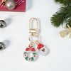Unique Bargains Christmas Keychain Lobster Clasp Zinc Alloy 2.17" 1 Pc - 4 of 4