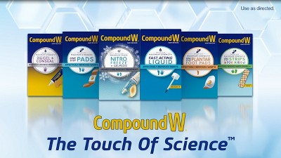 Compound W One Step Max Strength Invisible Wart Remover Strips, 14 ct -  Baker's