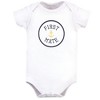 Little Treasure Baby Boy Cotton Bodysuit, Pant and Shoe 3pc Set, First Mate - 4 of 4