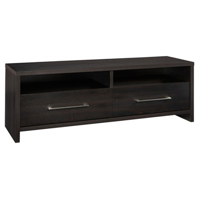 Storage Furniture TV Stand for TVs up to 63" Black Walnut-ClosetMaid