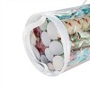Hastings Home Wrapping Paper Storage Bags - Set of 2 - For 30" and 40" Rolls - Clear Totes With White Handles - 3 of 4