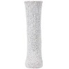 Memoi Women's Pretty Plush Glitter Crew Socks - 2 of 4