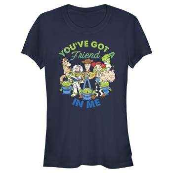 Toddler Boys' Toy Story 'friend In Me' Short Sleeve Graphic T-shirt - Blue  : Target