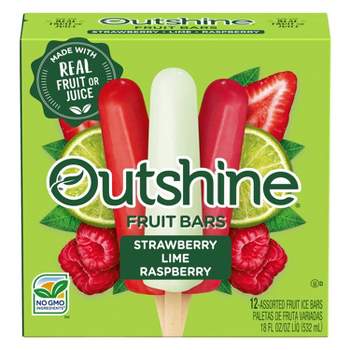 Outshine Strawberry, Lime & Wildberry Frozen Fruit Bar - 12ct