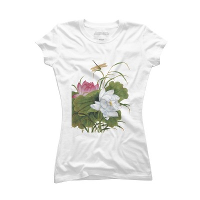 Junior's Design By Humans Summer is In The Air By WhitePearl T-Shirt