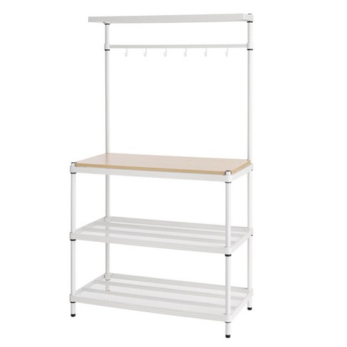 Design Ideas MeshWorks Shoe Shelf - White