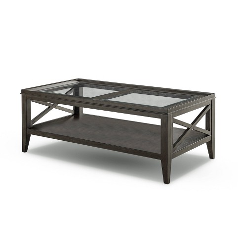 Mabel Tempered Glass Top Coffee Table, Are Glass Top Coffee Tables Out Of Style