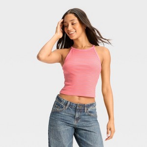 Women's High Neck Halter Top - Wild Fable™ - 1 of 3