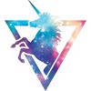 Boy's Design By Humans Galaxy Unicorn By Retkikosmos T-Shirt - 2 of 3