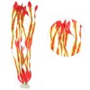 Unique Bargains Plastic Aquarium Fish Tank Decorations Artificial Water Plants Grass Red 14.17" 1 Pc - 3 of 4