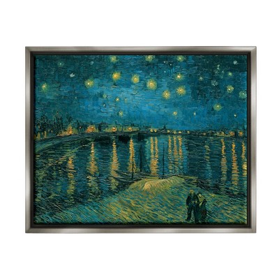 Stupell Industries Classic Starry Night Over the Rhone Van Gogh Painting