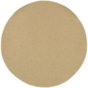 Oriental Weavers 2160X Karavia Round Area Rug, 7-Feet 10-Inch, Sand - 1 of 4