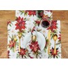 C&F Home Poinsettia Christmas Runner - 3 of 4