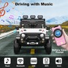 Kids Electric Vehicle for Ages 3-6, 12V Battery Powered Ride On Car with 2.4G Remote Control - 4 of 4