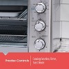 BLACK+DECKER Crisp 'N Bake Air Fry Counter Convection Toast Oven, 6-Slice, 5-in-1, 12' Pizza, Bake, Broil, Air Fry, Toast, Keep Warm, Stainless Steel - 3 of 4
