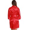 Just Love Womens Plush Solid Robe | Ladies Hooded Bathrobe - 3 of 3