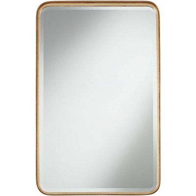 Uttermost Andi Gold 24" x 38 1/4" Rounded Edge Mirror