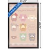 Trends International Hello Kitty and Friends: 24 Latte - Group Framed Wall Poster Prints - 3 of 4