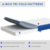 CSBDHOME 6 inch Tri-Fold Memory Foam Mattress, Folding Mat for Travel & Camping & Yoga, CertiPUR-US Certified - 4 of 4