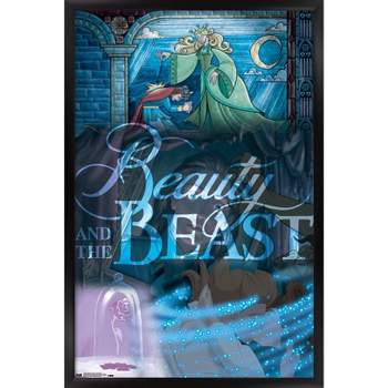 Trends International Disney Beauty And The Beast - Enchanted Framed Wall Poster Prints