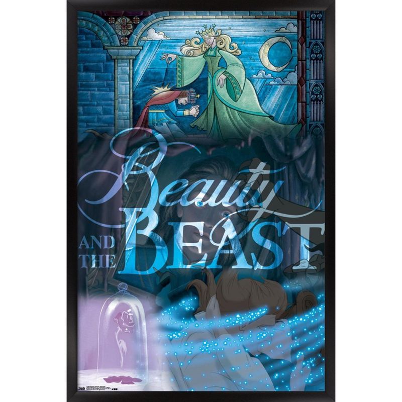 Trends International Disney Beauty And The Beast - Enchanted Framed Wall Poster Prints, 1 of 7