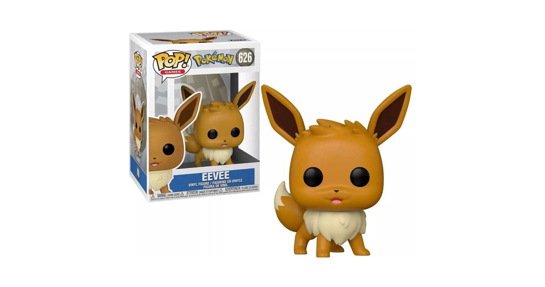 Funko Pop! Games: Pokemon - Eevee Vinyl Figure #626 #50544