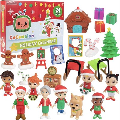CoComelon 24 Piece Toy Playset - Set Includes Character Figures & Accessories - Features JJ, Cody & More - Gift for Kids, Preschoolers 3+