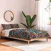Deny Designs 3pc Full/Queen Schatzi Brown Laural Ditsy Green Comforter and Sham Set - 2 of 4