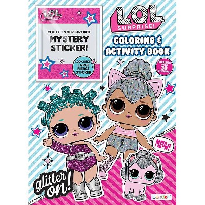 LOL Surprise Mystery Sticker Book - Target Exclusive Edition