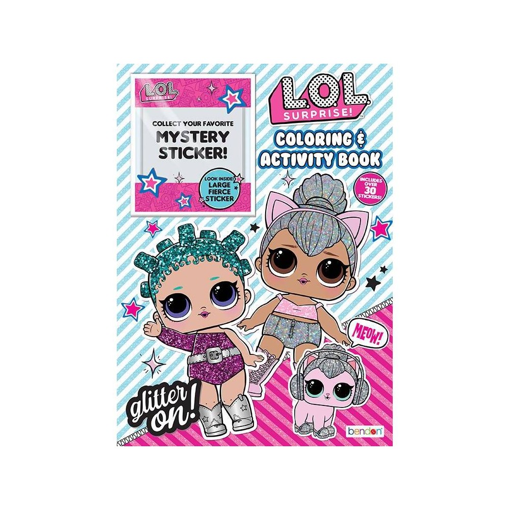 LOL Surprise Mystery Sticker Book - Target Exclusive Edition