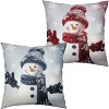 LISM Pillow Covers Cotton Linen Throw Pillow Case Set of 2 - 2 of 4