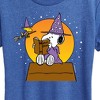 Women's - Peanuts - Sorcerer Snoopy Woodstock Short Sleeve Graphic T-Shirt - 2 of 4