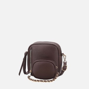 MKF Collection Winona Vegan Leather Convertible Women’s Crossbody and Shoulder Bag by Mia K - 1 of 4