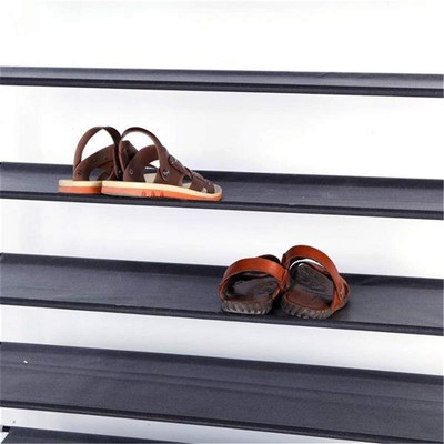 100cm Wide Shoe Rack Organizer Storage Shoes Shelves Space 10 Tier Standing