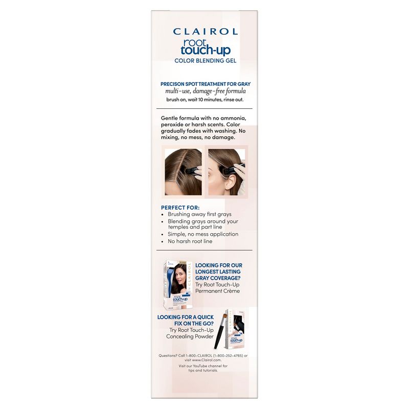 Clairol Semi Permanent  Root Touch-Up Color Blending Gel, 4 of 10