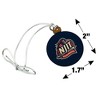 New Jersey Institute of Technology Primary Logo Mini Small Tiny Wood Christmas Tree Holiday Ornament - 4 of 4