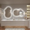 Apmir Super Bright 192 LEDs/m LED Lighted Anti-Fog Tempered Glass Irregular Bathroom/Vanity Mirror with ETL & 3-Year Warranty - 4 of 4