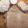 Luxury Cotton Heavyweight Ultra-Plush Hand Towel Set of 4 by Blue Nile Mills - 4 of 4