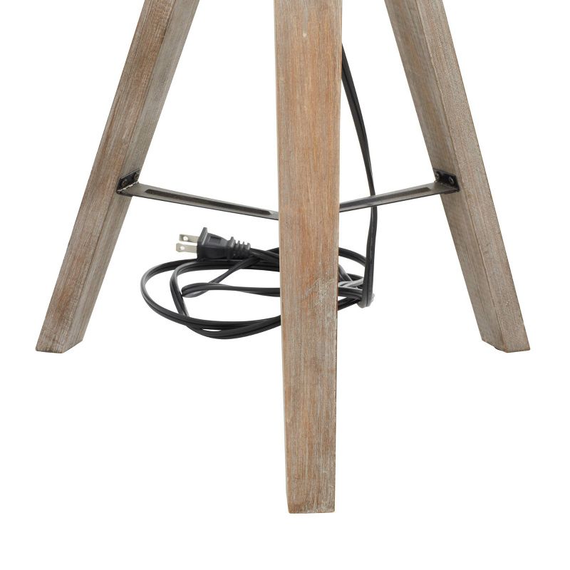 Wood Tripod Table Lamp Set of 2 Brown - Olivia &#38; May, 5 of 9