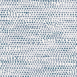 Tempaper & Co. 15 sq ft Moire Dots Peel and Stick Wallpaper Blue - 1 of 4