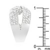 Slickblue Women’s Elegant Knot Ring with Sparkling Cubic Zirconia – Ideal for Any Occasion, Sizes 5-10 - image 4 of 4