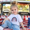 The Juniper Shop Star Spangled Girl Youth Short Sleeve Tee - 2 of 2
