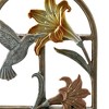SPI Home Narrow Hummingbird Trellis – 34" Tall Decorative Garden Accent with Ground Spikes for Outdoor Display - 3 of 4