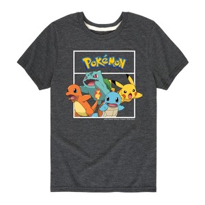 Boys' - Pokémon - Team Pokémon Short Sleeve Graphic T-Shirt - 1 of 4