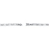 Guili Sterling Silver White Cubic Zirconia Flower Design Bracelet, Chic and Sparkling for Sophisticated and Timeless Floral-Inspired Style - 2 of 3