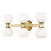 Z-Lite Artemis 6 - Light Vanity in  Modern Gold - 4 of 4