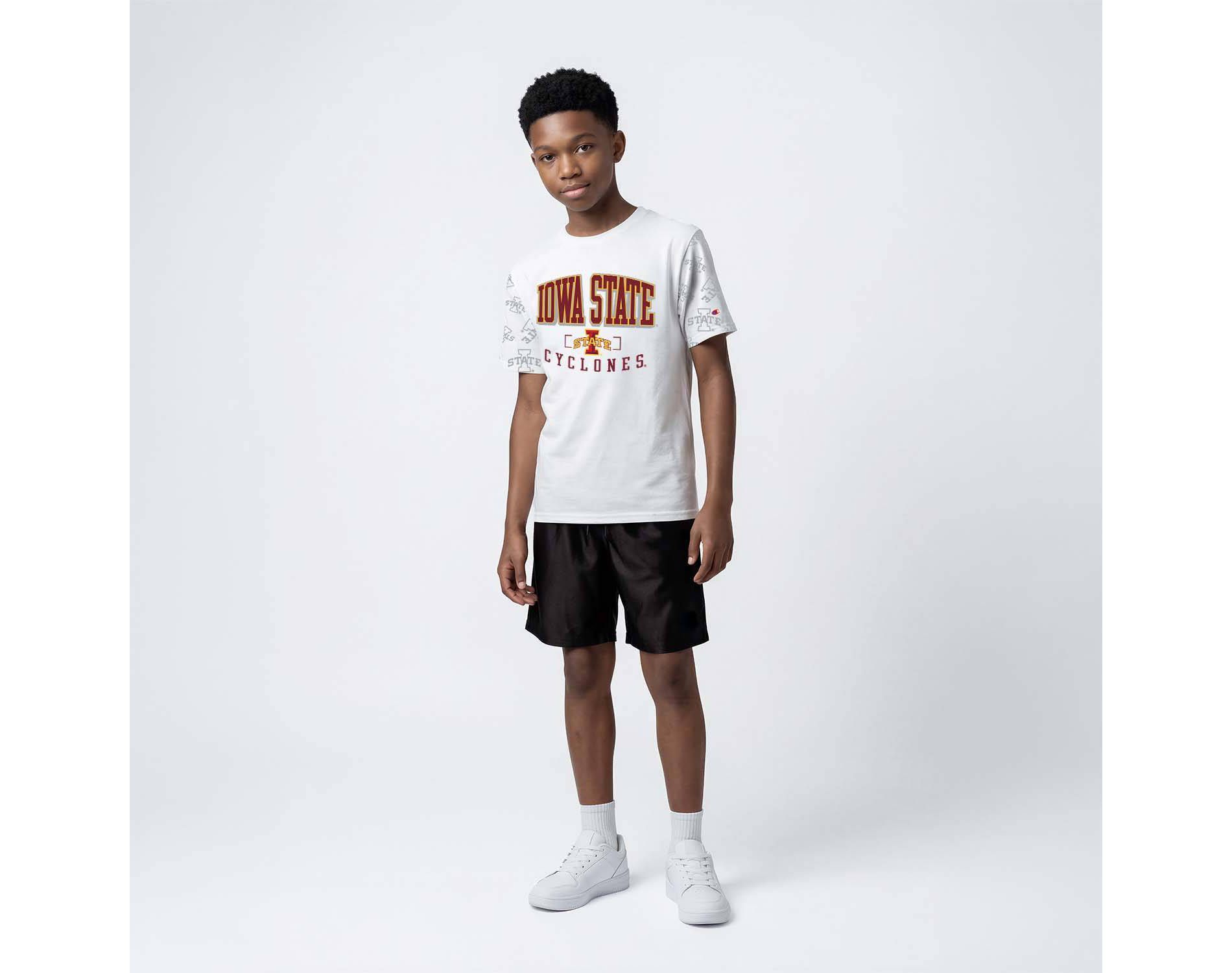 NCAA Iowa State Cyclones Champion Youth White T-Shirt