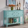 NicBex Modern Sideboard Buffet Cabinet with Adjustable Shelves Large Buffet Storage Cabinet with 2 Drawers for Kitchen,Living Room - 4 of 4